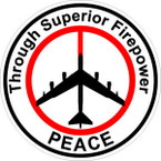 STICKER MILITARY PEACE