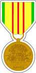 STICKER MILITARY MEDAL Vietnam Service