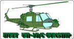 STICKER MILITARY HUEY UH-1BC HELICOPTER COL
