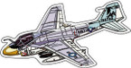 STICKER MILITARY AIRCRAFT EA-6B Prowler