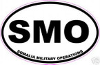 STICKER MILITARY  SOMALIA  VETERAN