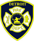 STICKER DETROIT FIRE DEPARTMENT