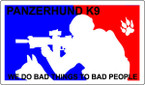 STICKER CIVIL PANZERHUND K9