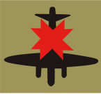 STICKER British SSI - 8th Anti-Aircraft Division