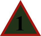 STICKER British SSI - 1st Mechanised Brigade