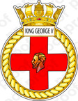 STICKER British Navy HMS King George V (41)