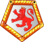 STICKER British Ship Badge - Great Britain - HMS Devonshire