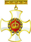 STICKER British Medal - Great Britain - Distinguished Service Order