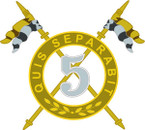 STICKER British DUI - 5th Royal Irish Lancers