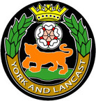 STICKER British Crest - Yorks and Lancashire Regiment