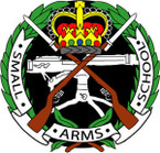 STICKER British Crest - Small-Arms School 1