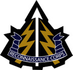 STICKER British Crest - Reconnaissance Corps