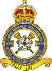 STICKER British Crest - RAF - 609 Squadron