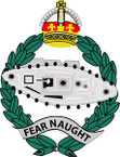 STICKER British Crest - 1st Royal Tank Regiment