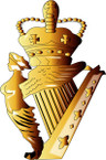 STICKER British Collar Badge - Ulster Defence Regiment