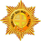 STICKER British Cap Badge - Coldstream Guards