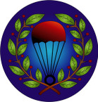 STICKER British Badge - RAF - Parachute Jump Instructors - Brevet - 1943-1945