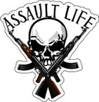 STICKER ATTITUDE ASSAULT LIFE AK