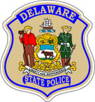 STICKER  DELAWARE STATE POLICE