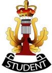 STICKER  British Crest - Student Bandmaster - RMSM - 1