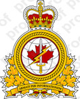 Canadian Department of National Defense Badge of ADM IMG Sticker
