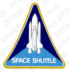 STICKER NASA SPACE SHUTTLE PROGRAM