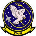 STICKER USN VFA 97 Warhawks
