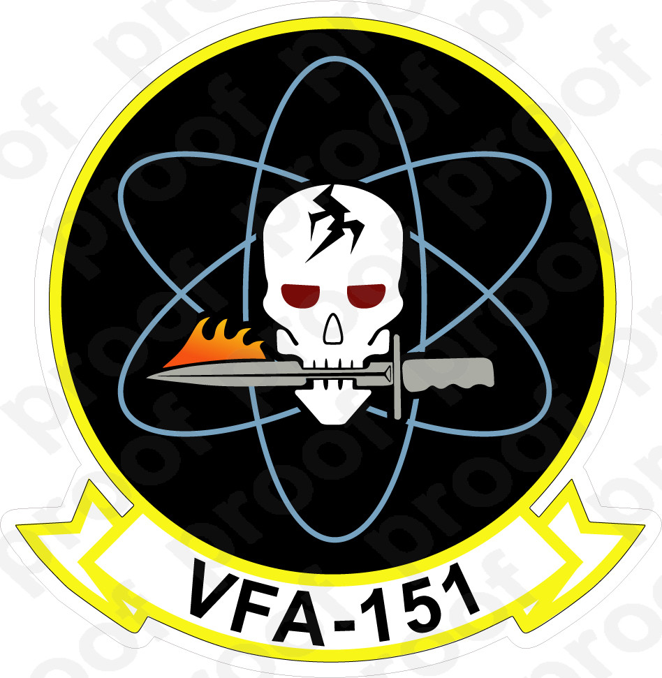 Sticker Usn Vfa 151 Vigilantes M C Graphic Decals