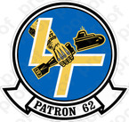 STICKER USN VP 62 Broadarrows