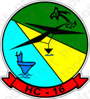 STICKER USN HC 16 Bullfrogs