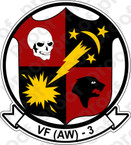 STICKER USN VF AW 3 Blue Nemesis