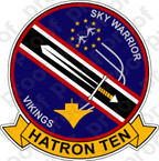 STICKER USN VAH 10 VIKINGS