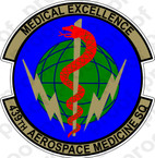 STICKER USAF 439th AEROSPACE MEDICINE A