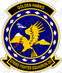 STICKER USN VFA 303 Golden Hawks