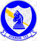 STICKER USN VA 133 Blue Knights