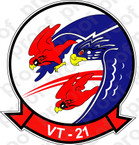 STICKER USN VT 21 Redhawks