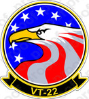 STICKER USN VT 22 Golden Eagles