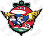 STICKER USN HU 1 Retrievers
