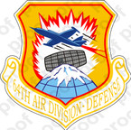 STICKER USAF 64TH AIR DIVISION