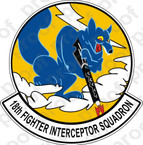 STICKER USAF 18TH FIGHTER INTERCEPTOR SQUADRON