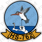 STICKER USNR HS 762 HELASRON