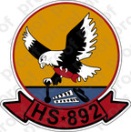 STICKER USNR HS 892 HELASRON