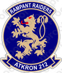 STICKER USN VA 212 RAMPANT RAIDERS