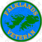 STICKER FALKLANDS VETERAN