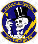 Copy of Copy of STICKER USAF  95TH FIGHTER SQUADRON C