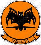 STICKER USN VAH 13 BATS