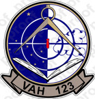 STICKER USN VAH 123 PROFESSIONALS