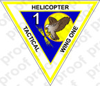 STICKER USN TACTICAL WING ONE