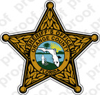 STICKER SHERIFF ORANGE COUNTY BRZ