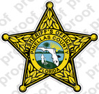 STICKER SHERIFF PINELLAS COUNTY